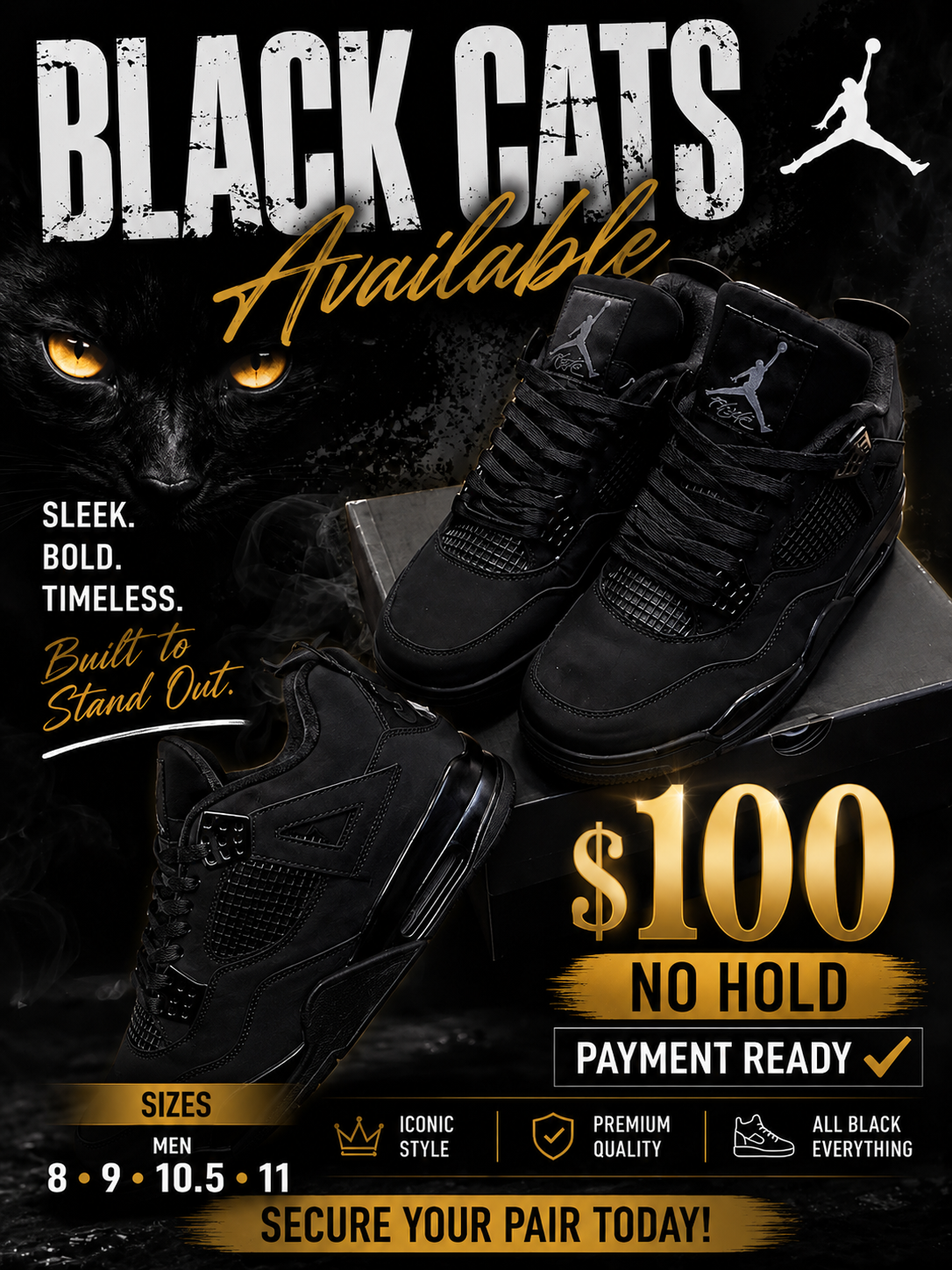 BLACK CATS (MEN'S)